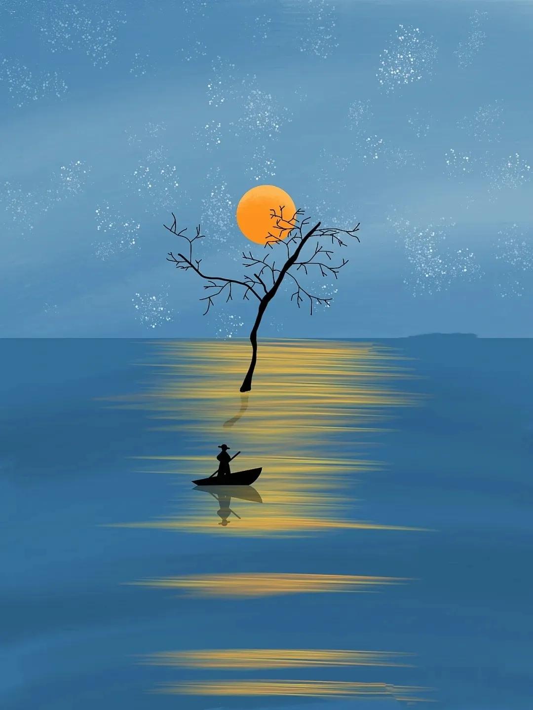 描写满船的古诗20首,满船清梦压星河意境很美的古诗词