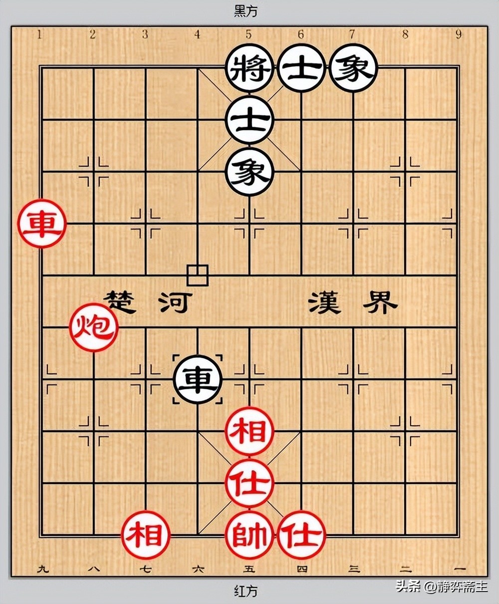 单车士守和车单兵定式,单车士象全守和炮车的定式