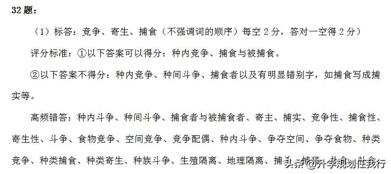 高考九科难度排行榜,高考九科有哪些