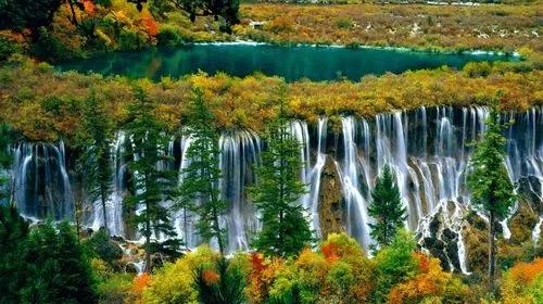 人间仙境九寨沟图片,人间仙境九寨风景图片