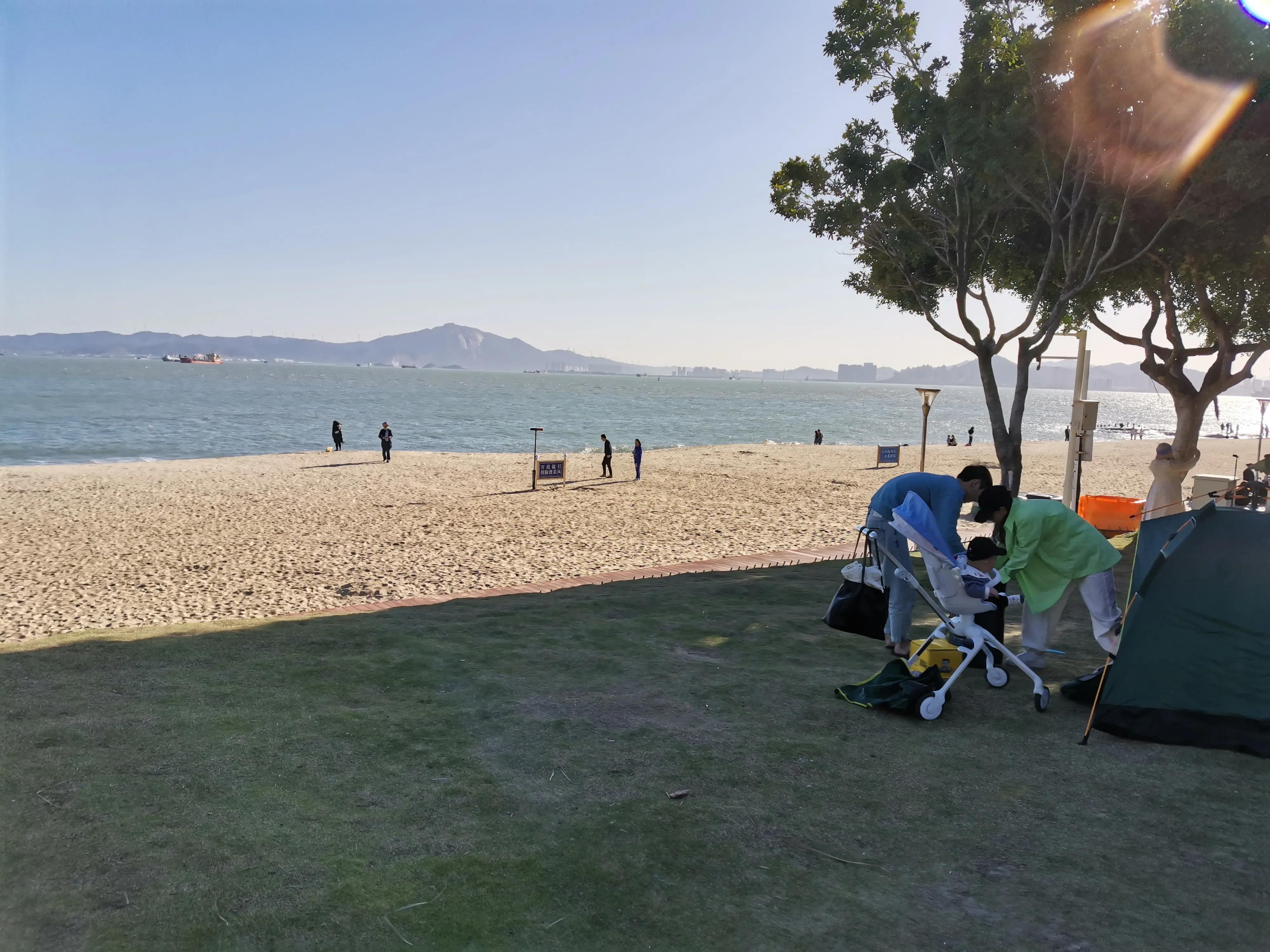 厦门的蓝天白云大海,厦门的海厦门的天空