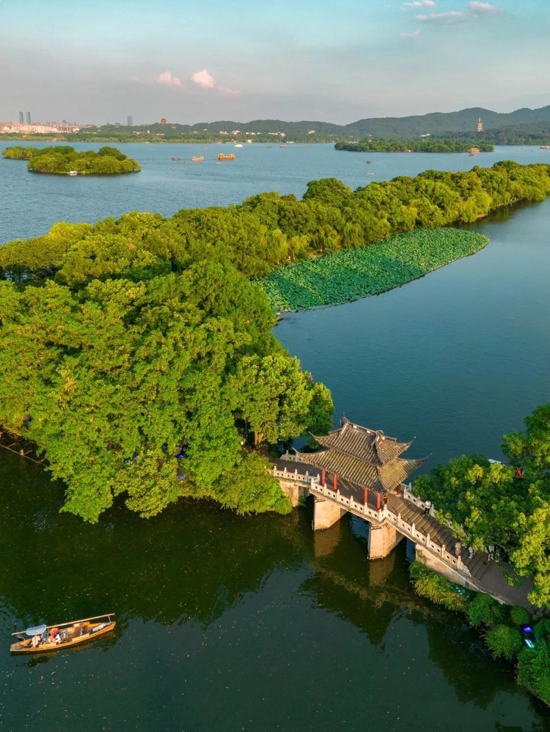 杭州西湖十景游玩攻略简介,杭州西湖十景全景图