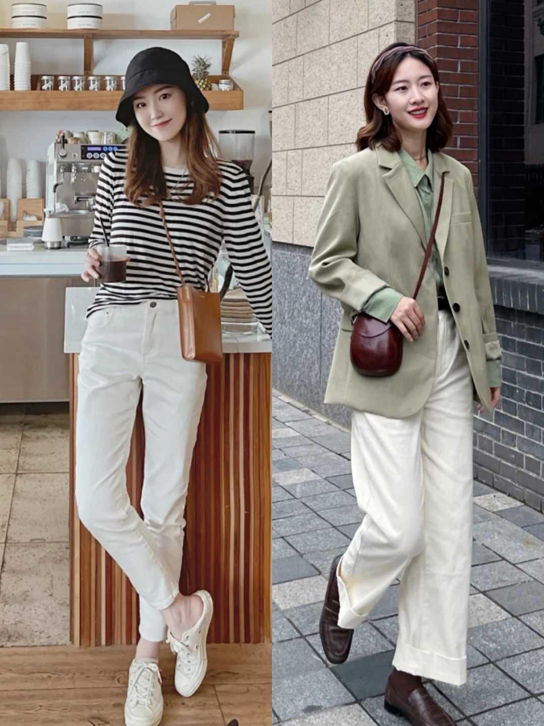 夏季牛仔裤雨天怎么穿好看,明线牛仔裤穿搭夏天