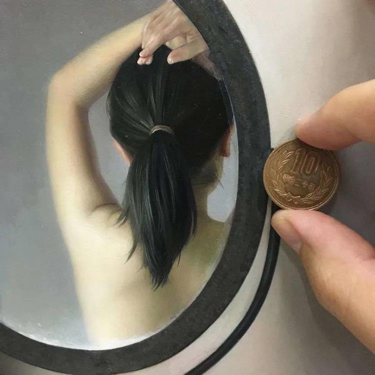 厚重写实的人物油画作品,超写实人物油画艺术作品欣赏