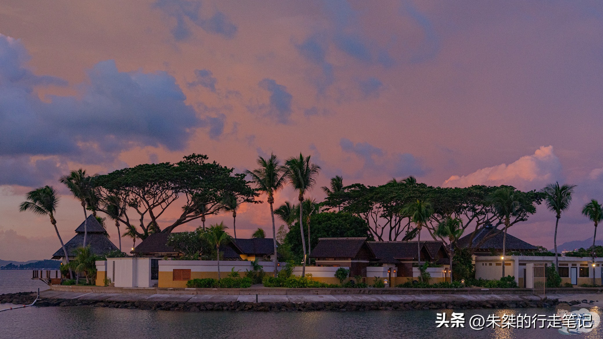 香格里拉的落日,马来西亚美丽仙境