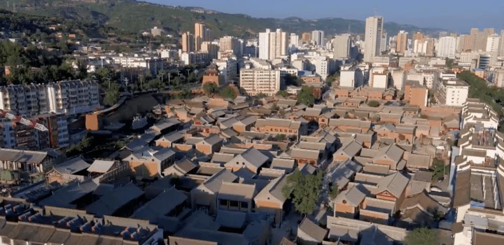 甘肃天水古城一古建筑改造为日式,天水古城修复