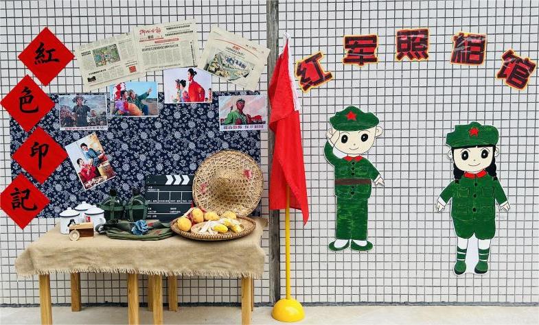 爱军幼儿园,爱国爱军主题环创幼儿园