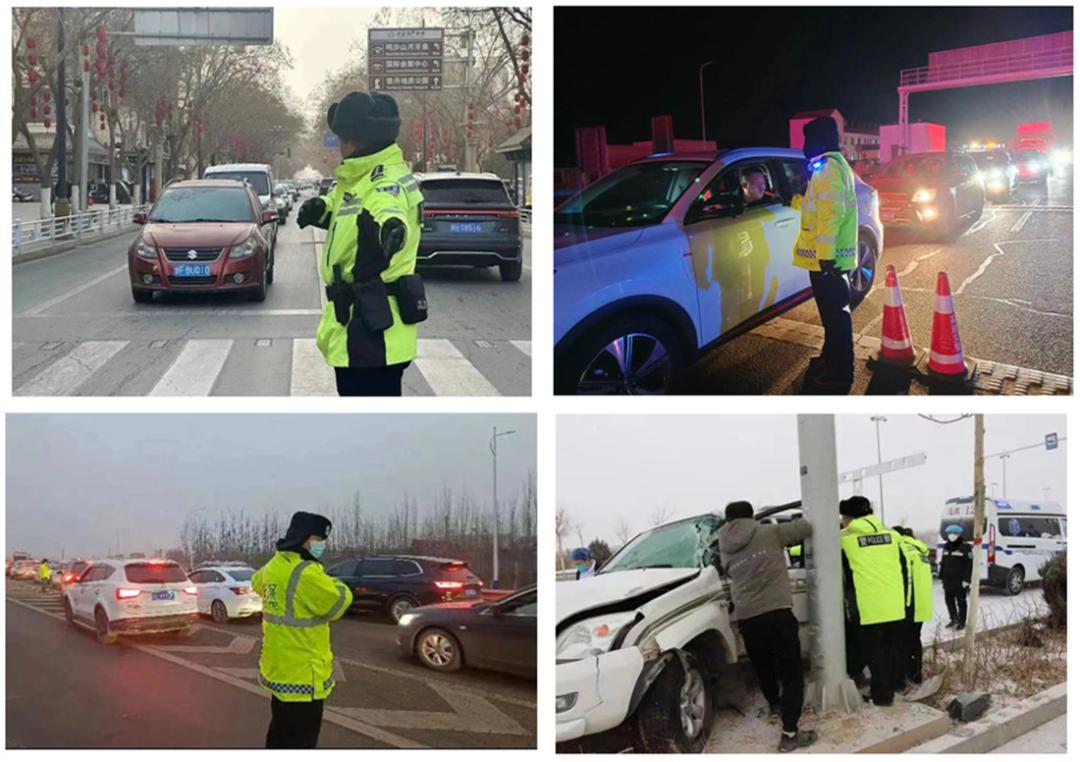 交警支队圆满完成安保工作,公安交警圆满完成双节安保工作