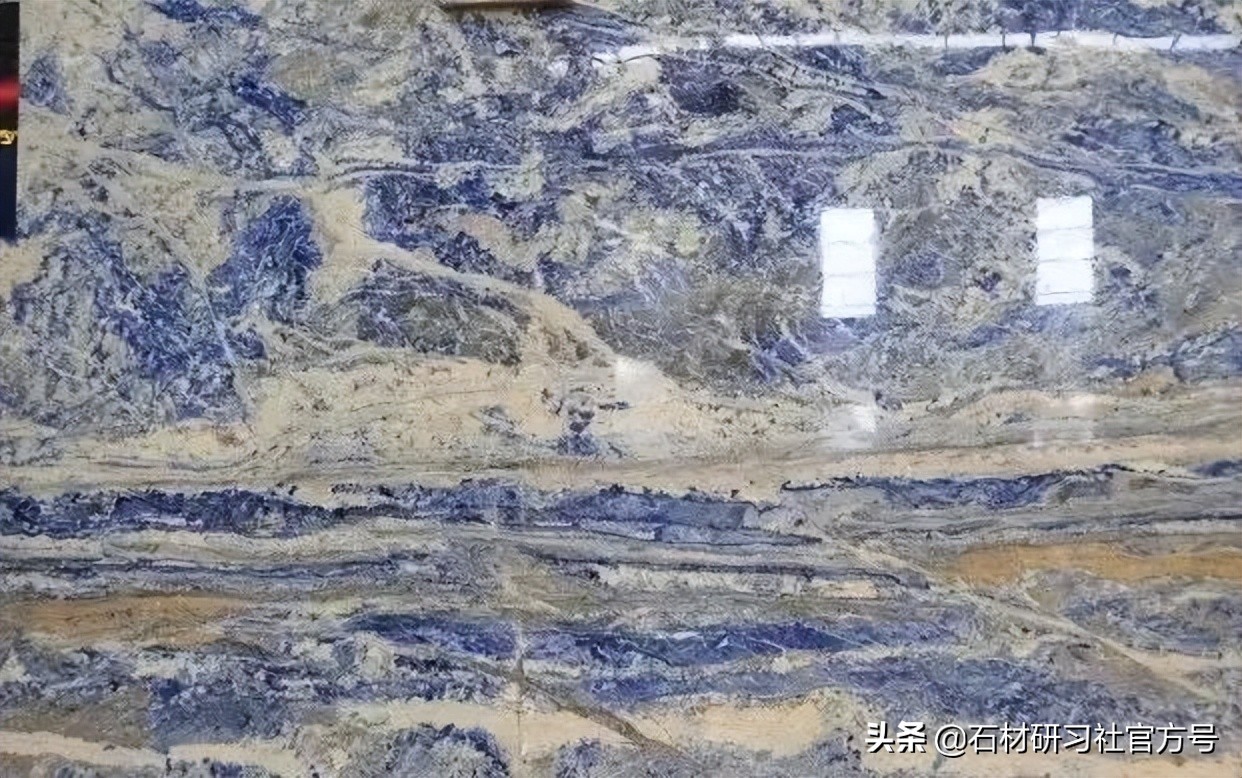 高端大气上档次低调奢华石材,石材蓝色经典