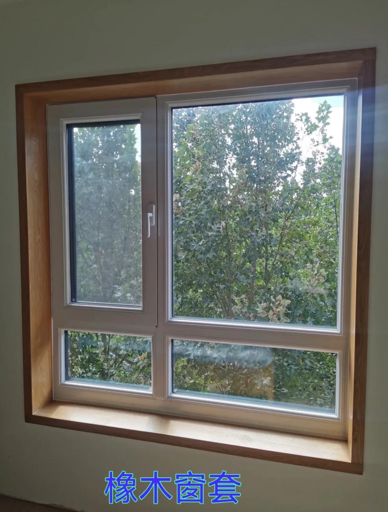 跑了10个工地现场，我终于明白了实木烤漆窗套和不锈钢窗套的区别