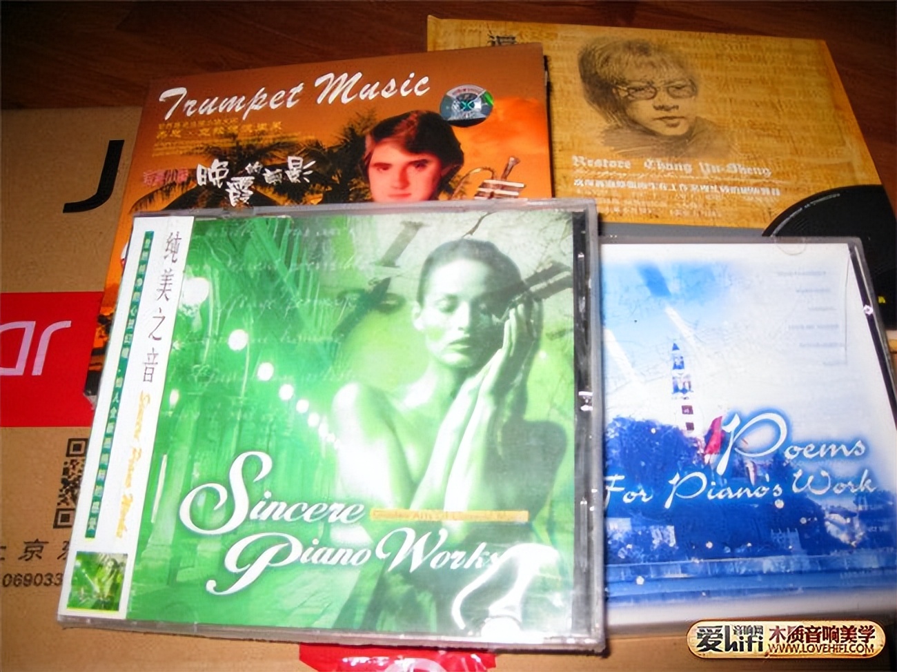 我的发烧HIFI系统,木号角配大胆机,一水的CD碟