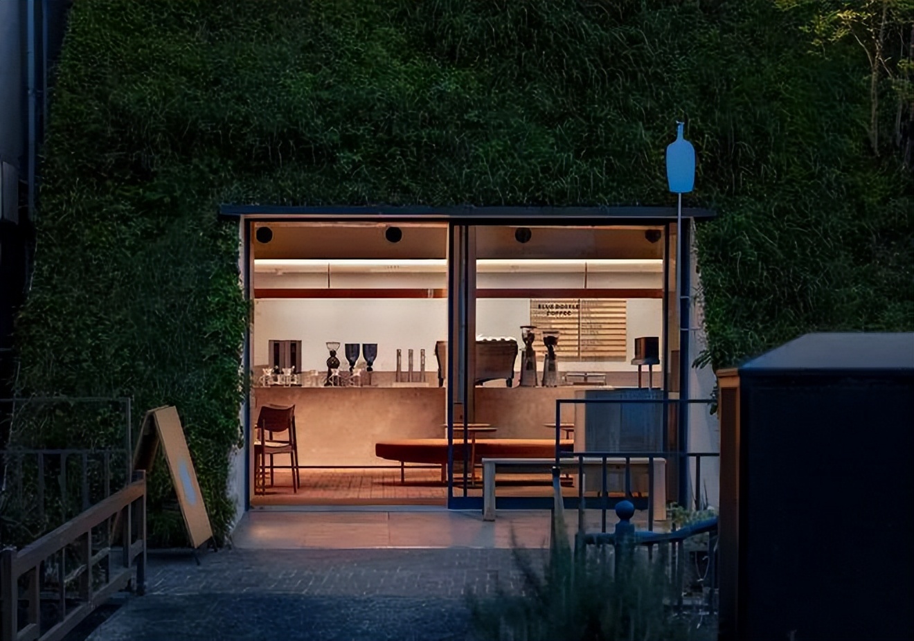 蓝瓶咖啡中国内地首店,蓝瓶咖啡门店解读