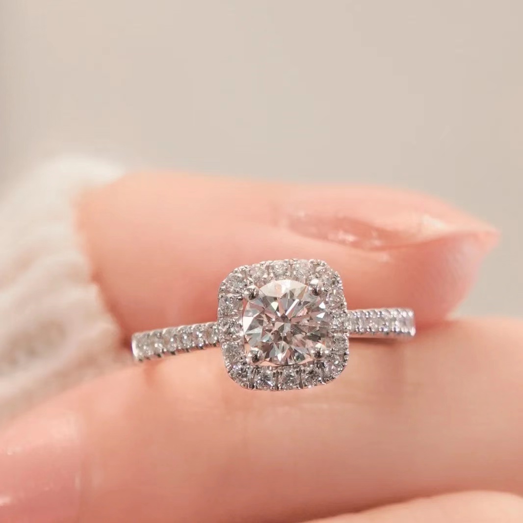 老凤祥钻戒怎么看真假,老凤祥au750d0.10ct钻戒多少钱