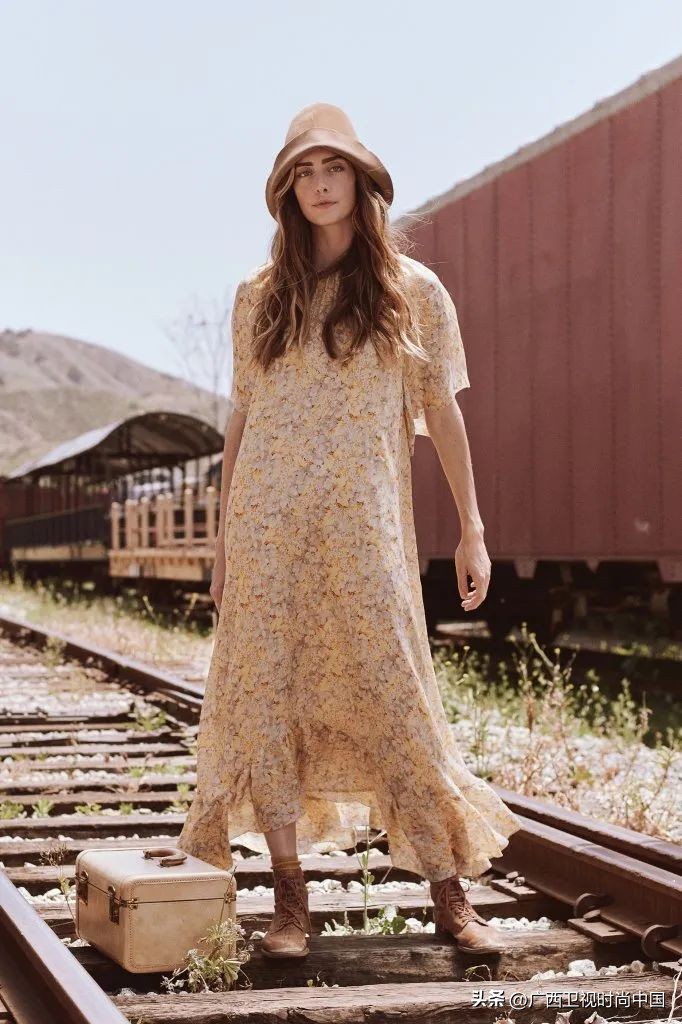 夏日穿搭森女系,森系慵懒风夏季