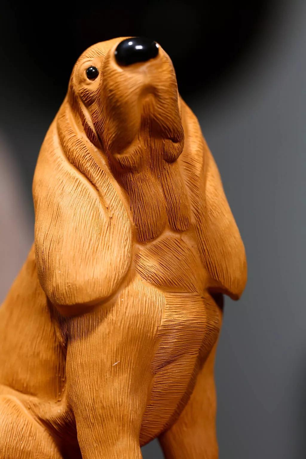 逼真玩具金毛狗,金毛狗吃惊图片