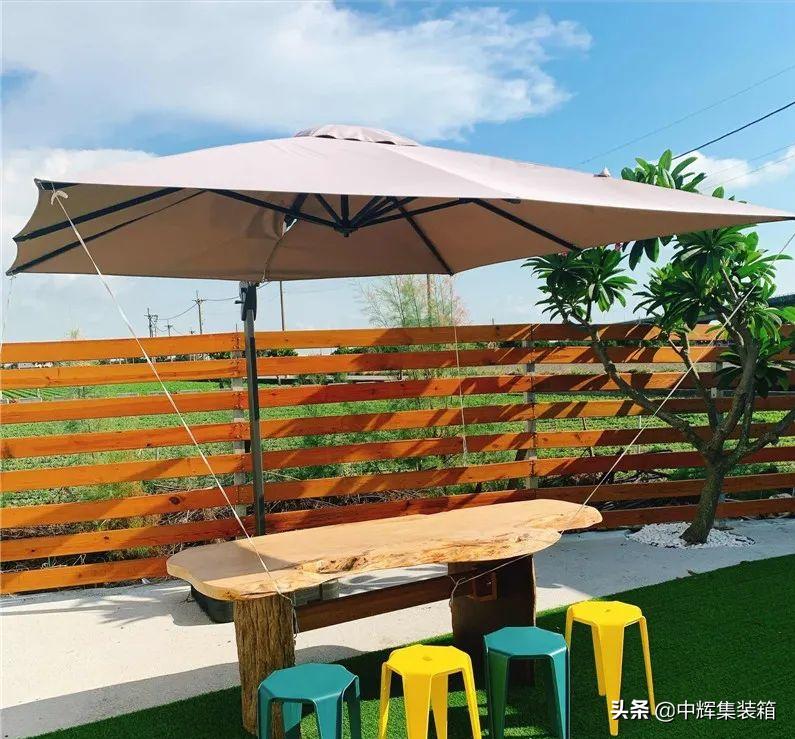 集装箱咖啡厅|糖分超标！夫妇合创韩系梦幻粉嫩货柜屋