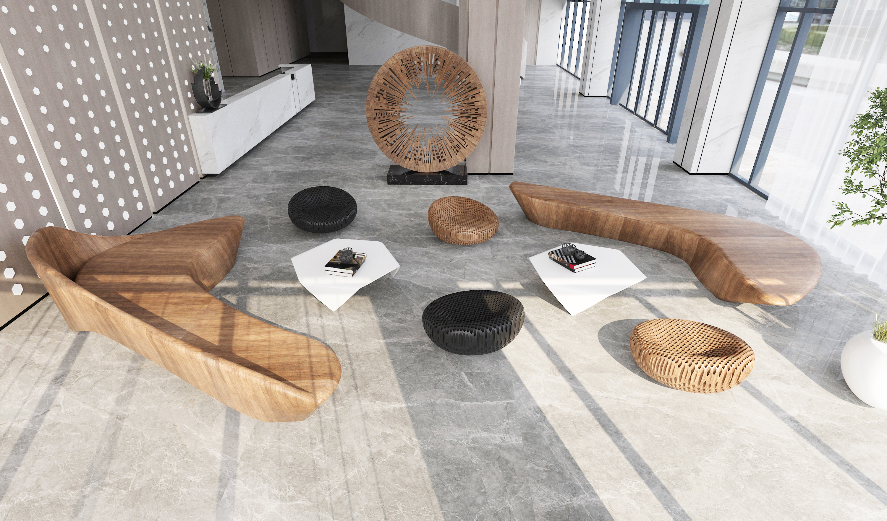 黑白设计风格用什么大理石,室内设计必知大理石