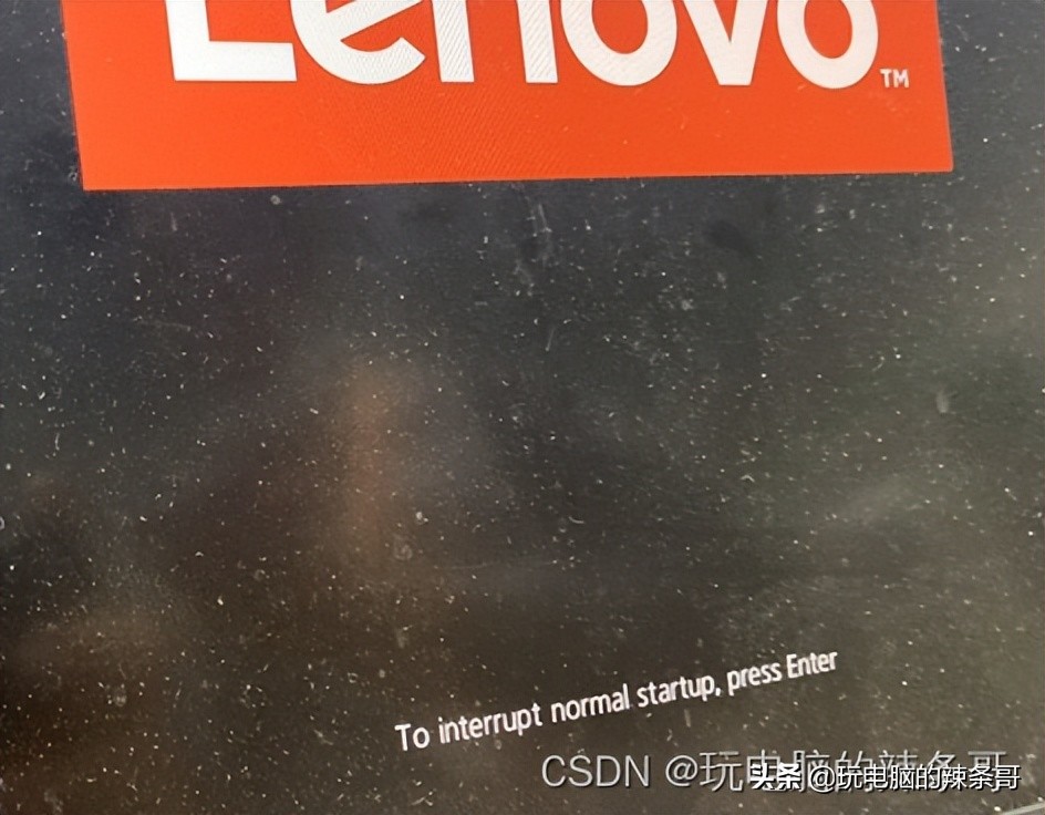 联想Thinkpad笔记本蓝屏后开机卡在联想logo画面，BIOS进不了