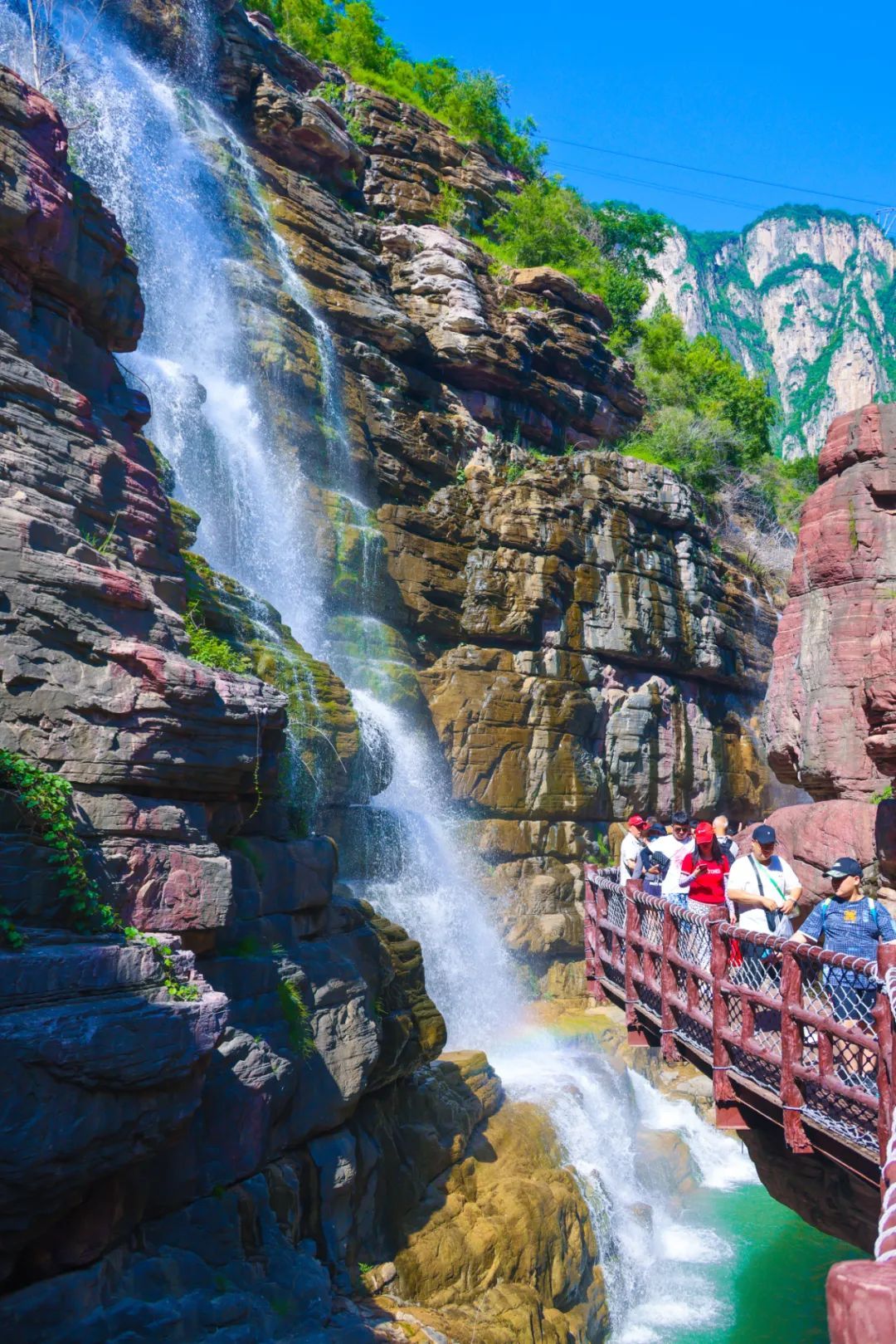 云台山深处自然美,云台山的风景真的很美