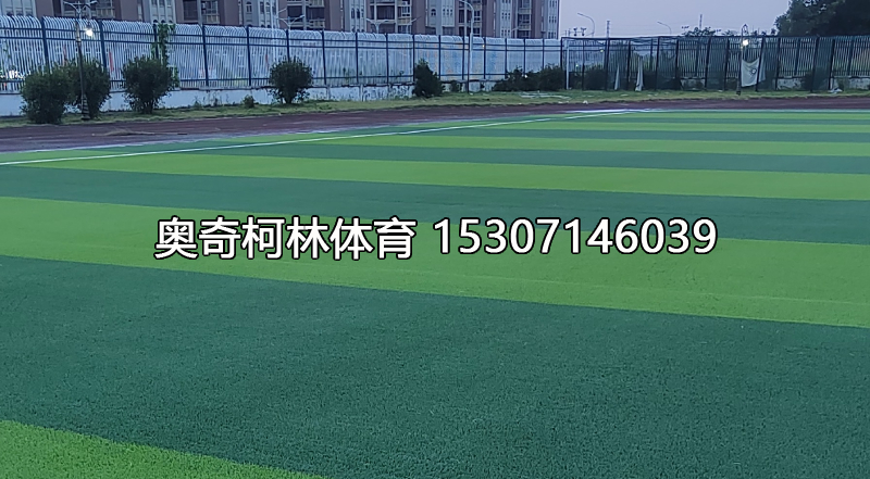 临沂五人制足球场人造草坪铺设,人造草坪铺设人工多少钱一平方