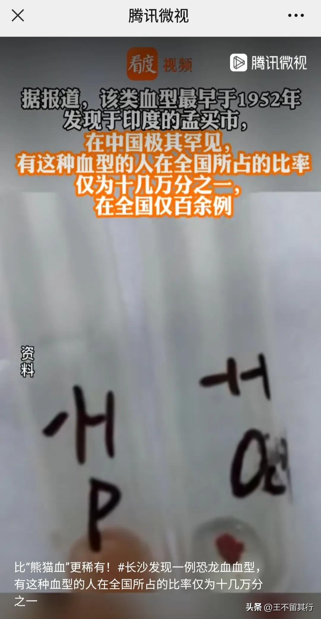 长沙发现一例恐龙血血型,长沙罕见恐龙血型