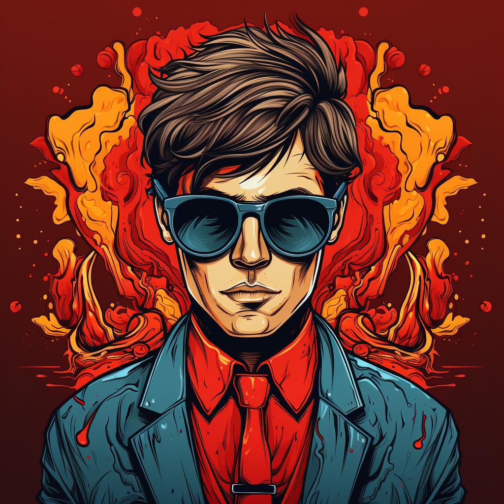 男生发怒的头像,愤怒生气的男生头像