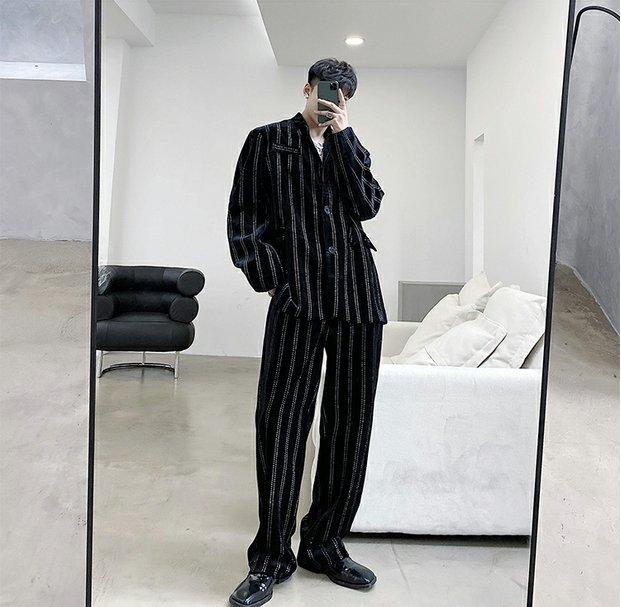 街拍男穿搭加图解,街拍男士穿衣搭配图