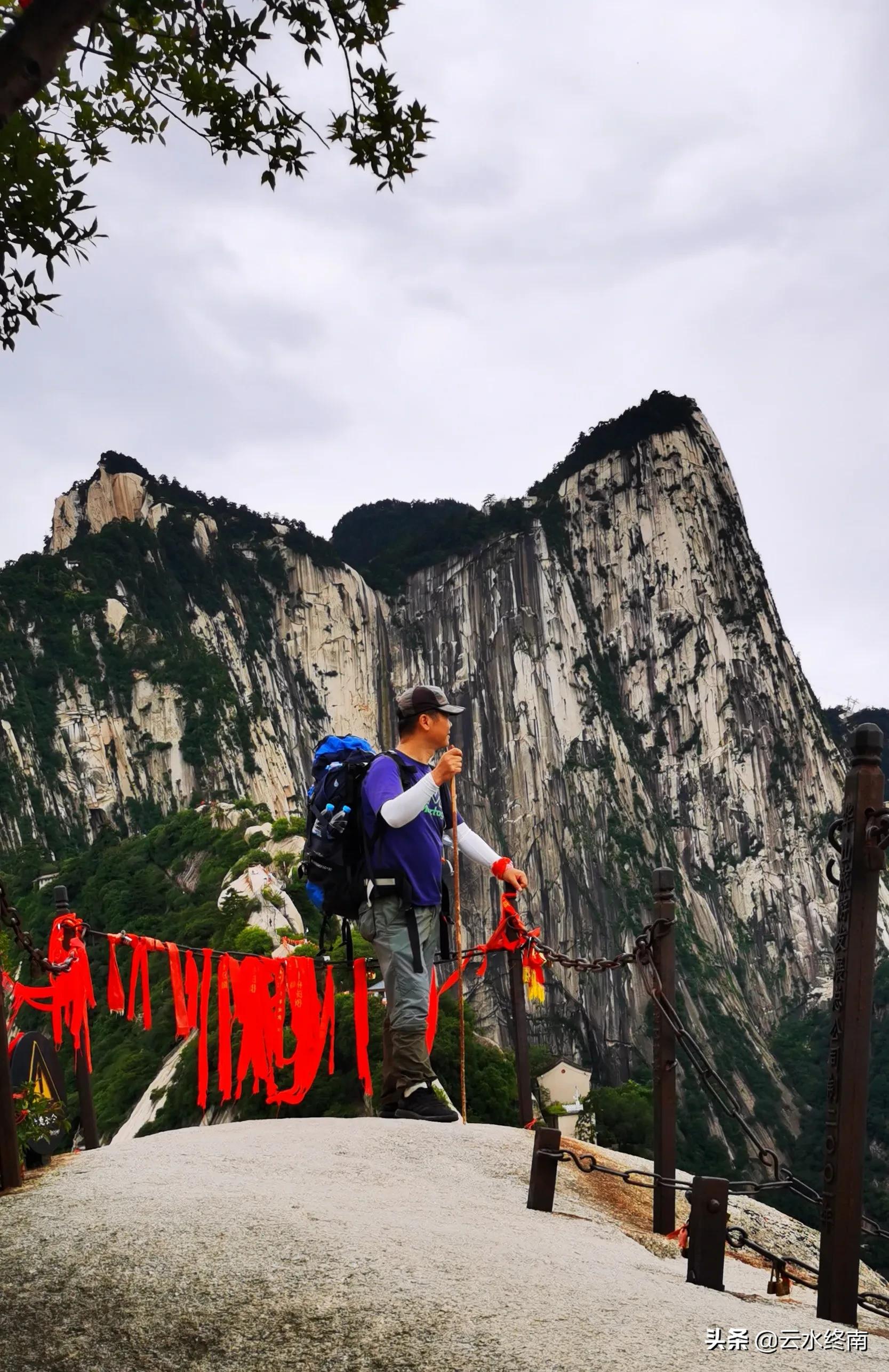 华山游览线路哪里最危险,华山旅游可以不走长空栈道