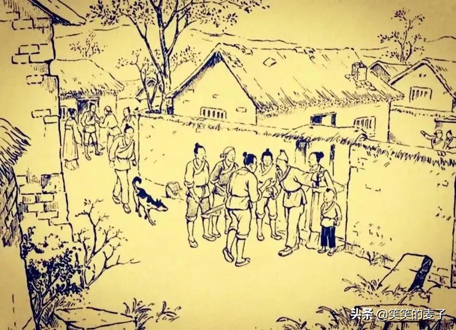 民间故事男子上街遇到乞讨阿婆,民间故事卖猪肉