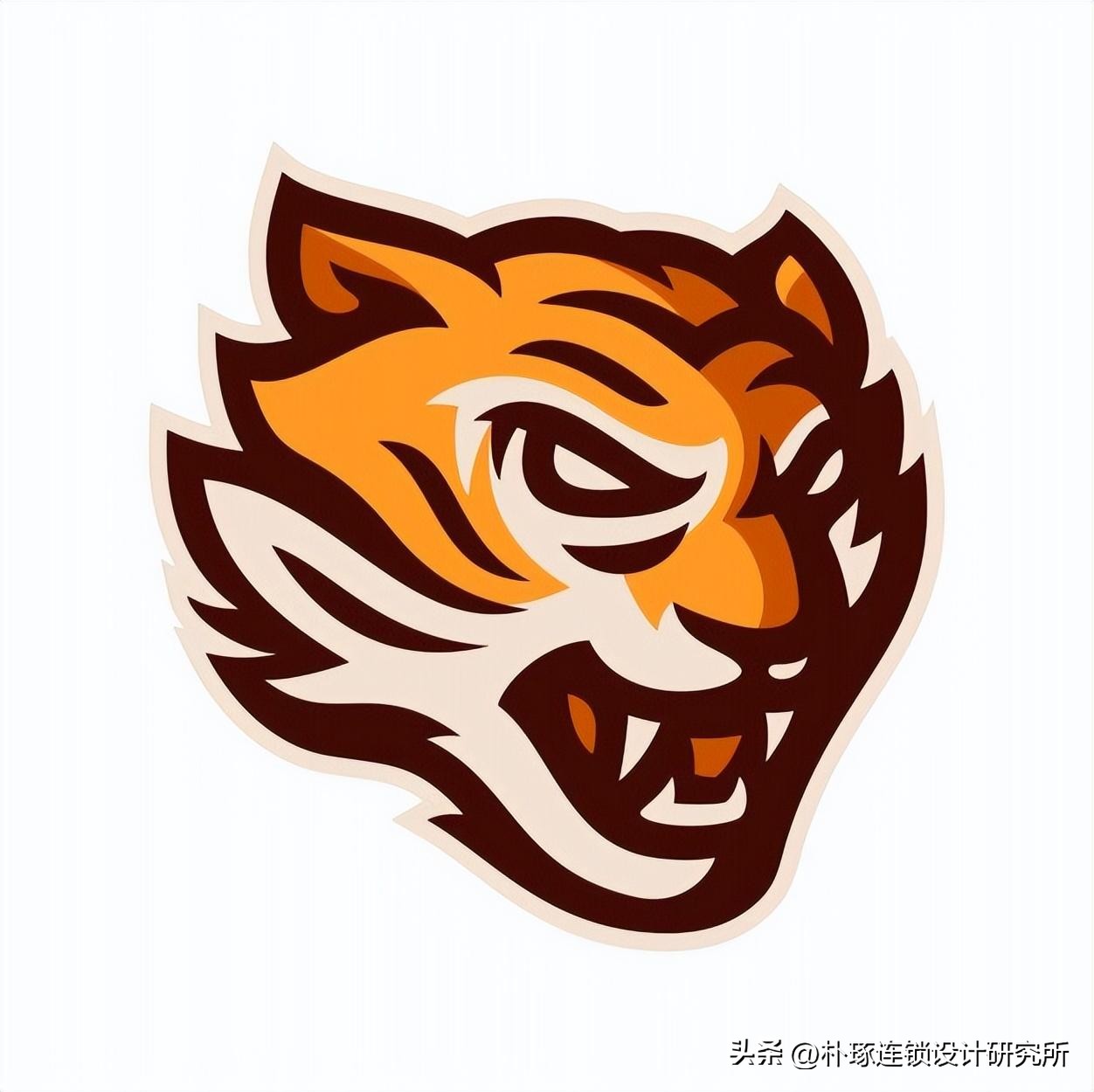 免费老虎标志logo设计欣赏,虎元素logo图片