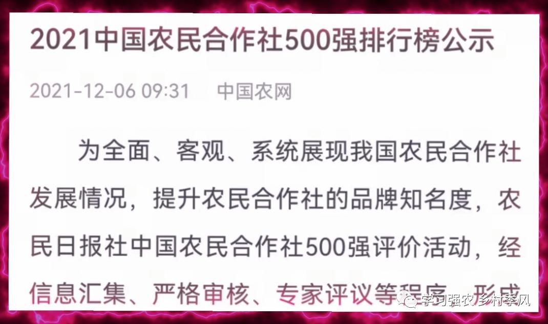 建筑老板养泥鳅，跻身“农民合作社500强”