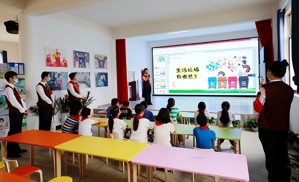 垃圾分类从你我做起共建美好家园,垃圾分类共创美好家园绘画