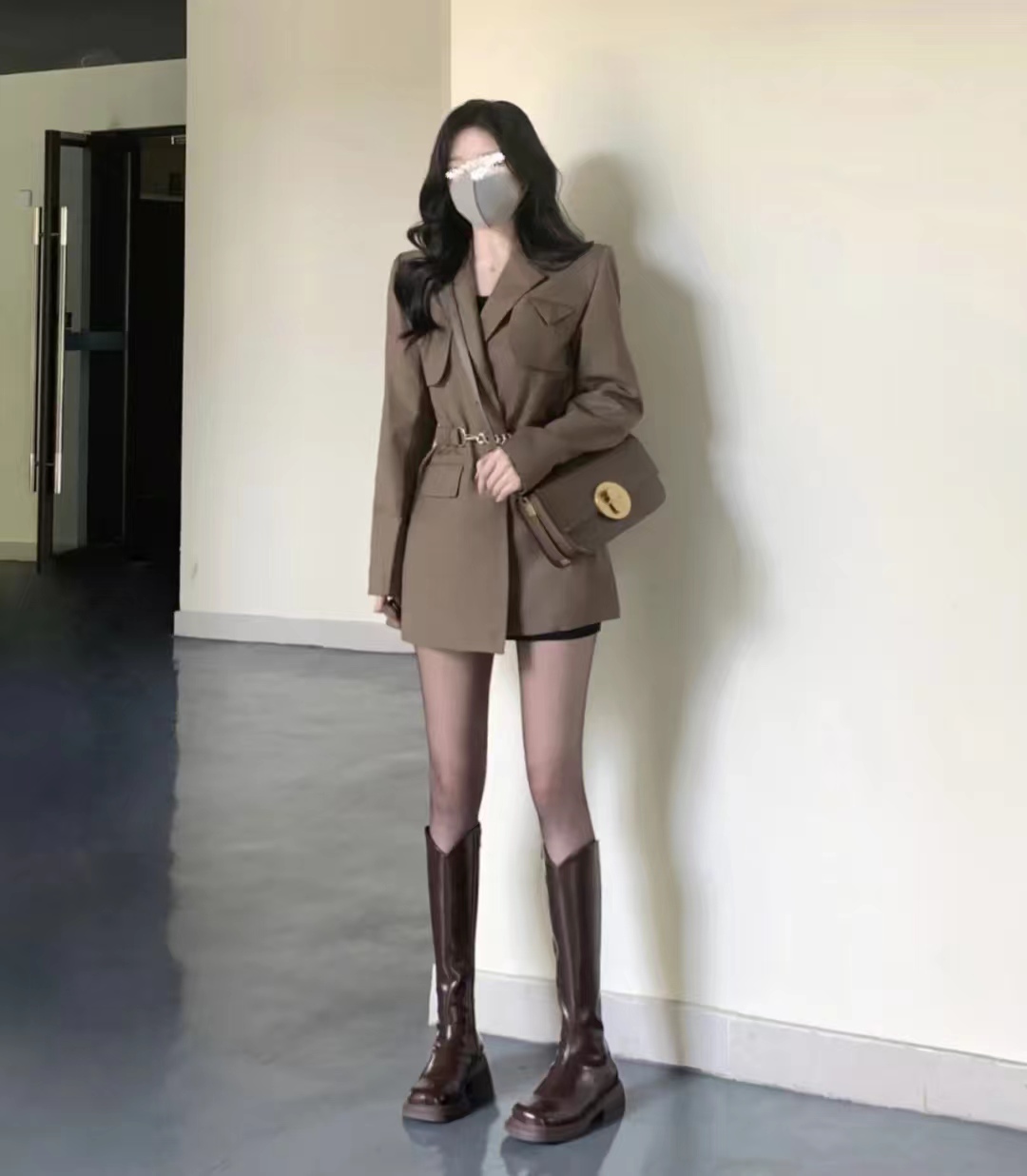 显高又显瘦的长筒靴,显瘦百搭又好看长筒宽靴