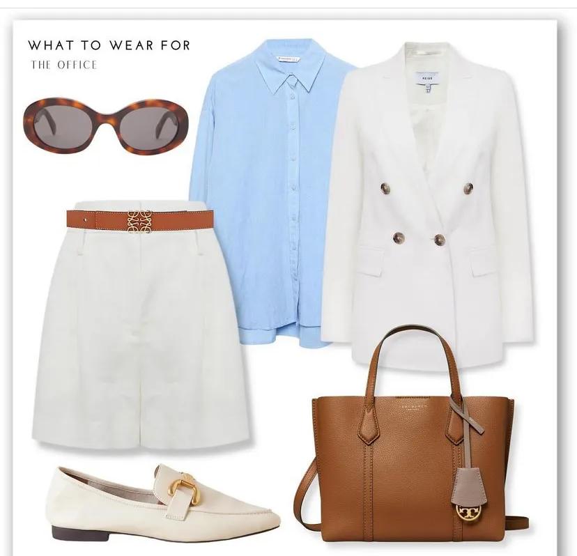 短裤怎么穿搭才能潇洒利落又凉爽,夏日里短裤穿搭穿出不一样的美丽