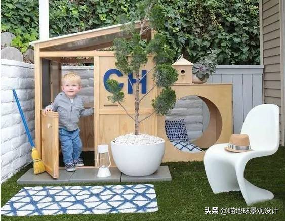 儿童院子怎么设计游乐的地方,庭院景观设计儿童