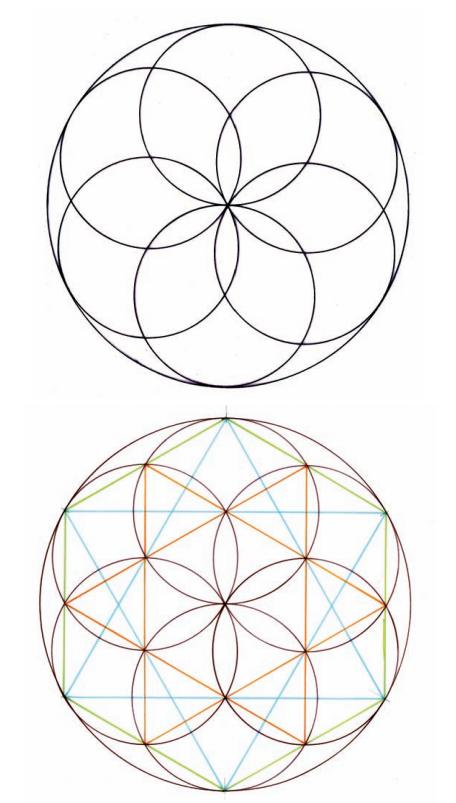 几何之花2：圆的内部分裂