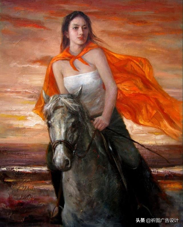 中国艺术人物油画欣赏,中国油画人物大师作品欣赏