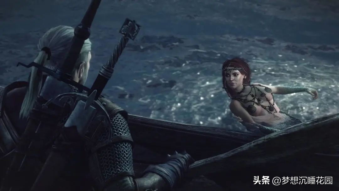 巫师3隐藏的故事,巫师三海里的怪物