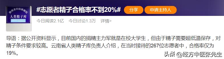 多地现捐精倡议，不孕不育率越来越高了