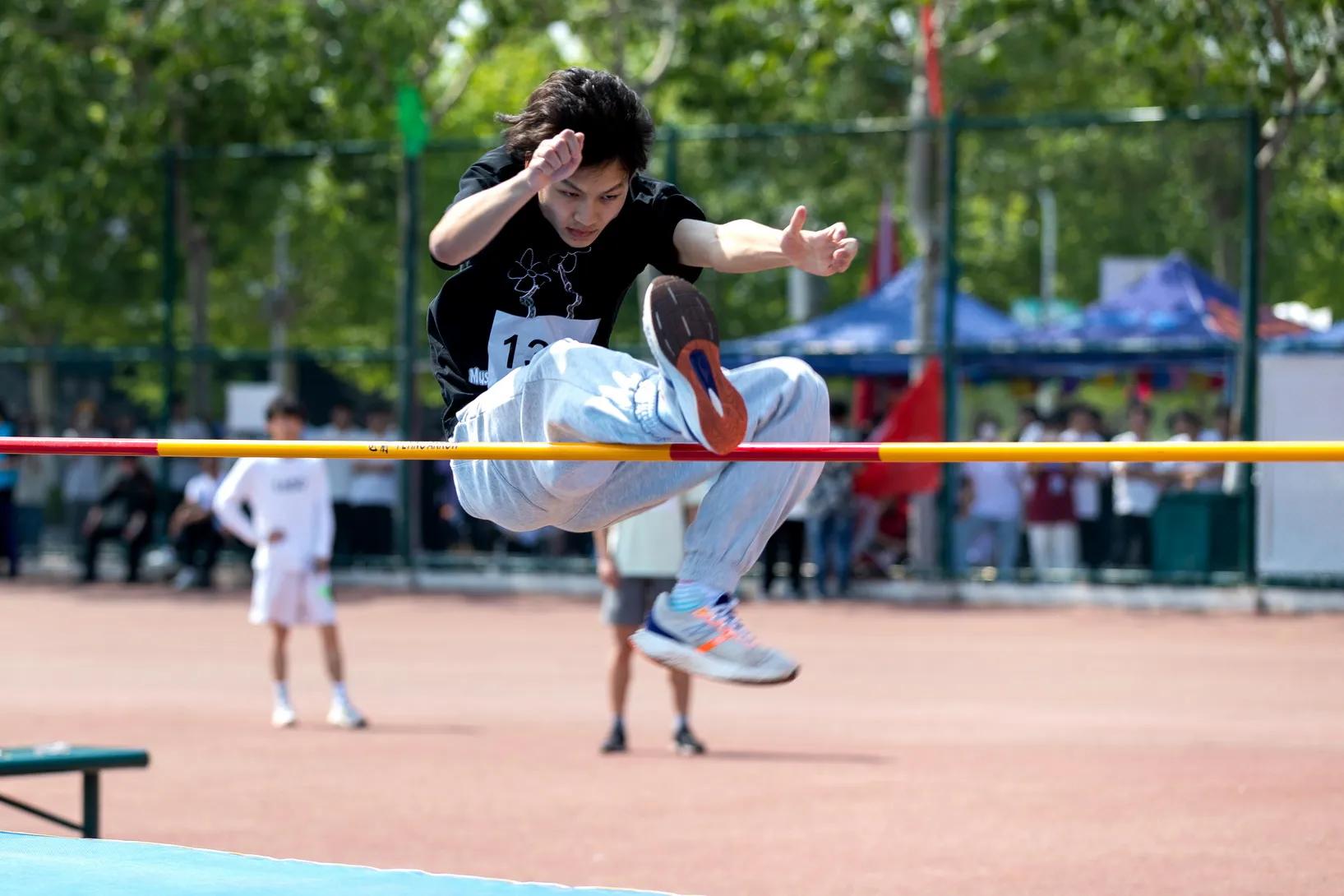 天职师大田径,天职师大运动会闭幕式