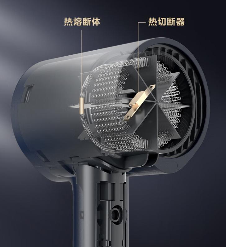 戴森高速智能电吹风,美的强力吹风机