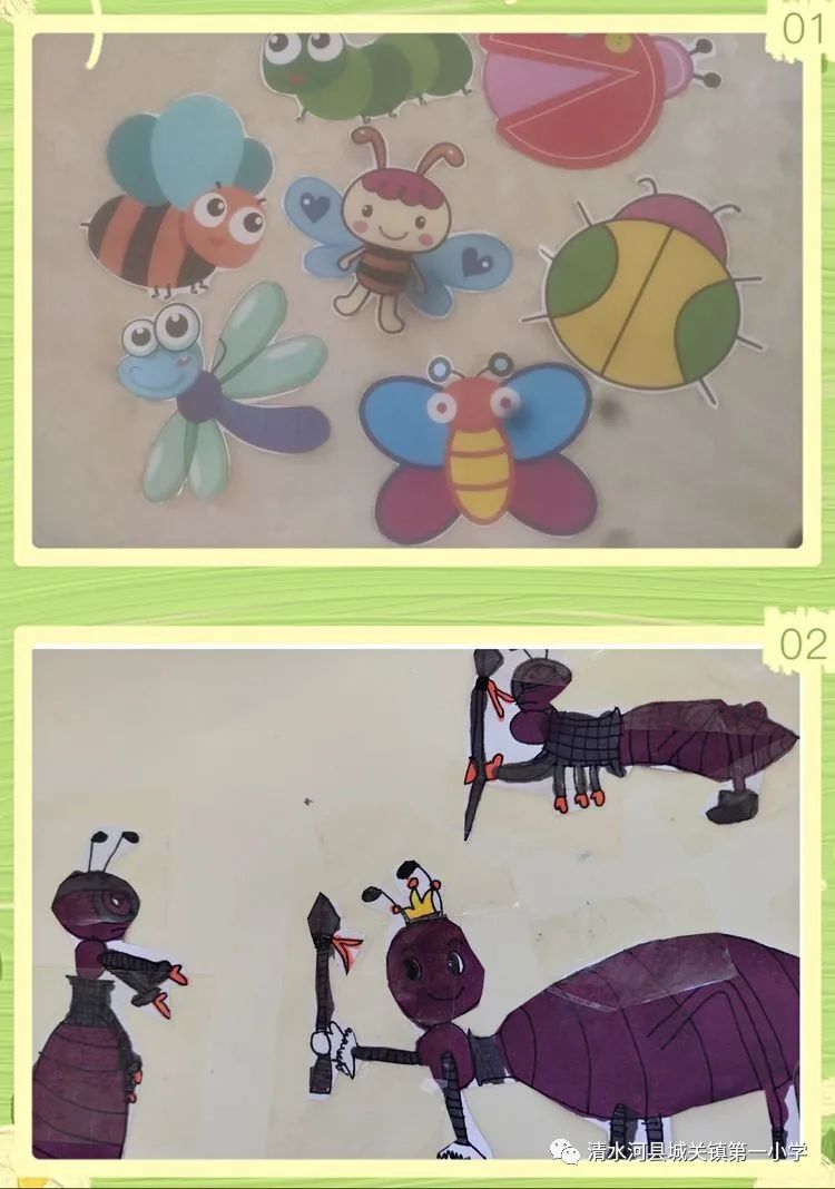 我是防疫小能手亲子绘画,童心有我共抗疫主题绘画