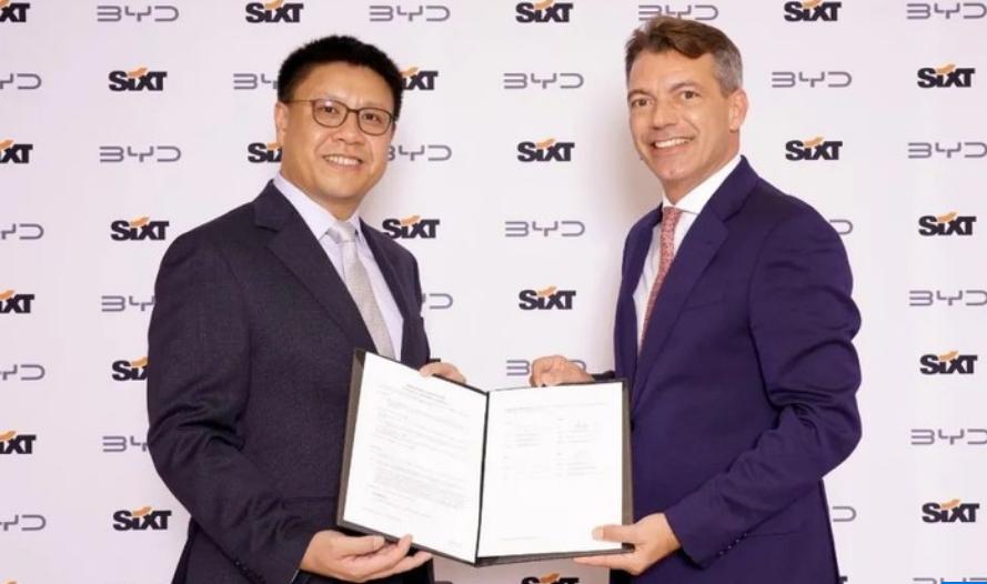 在欧洲开比亚迪,德国租车比亚迪