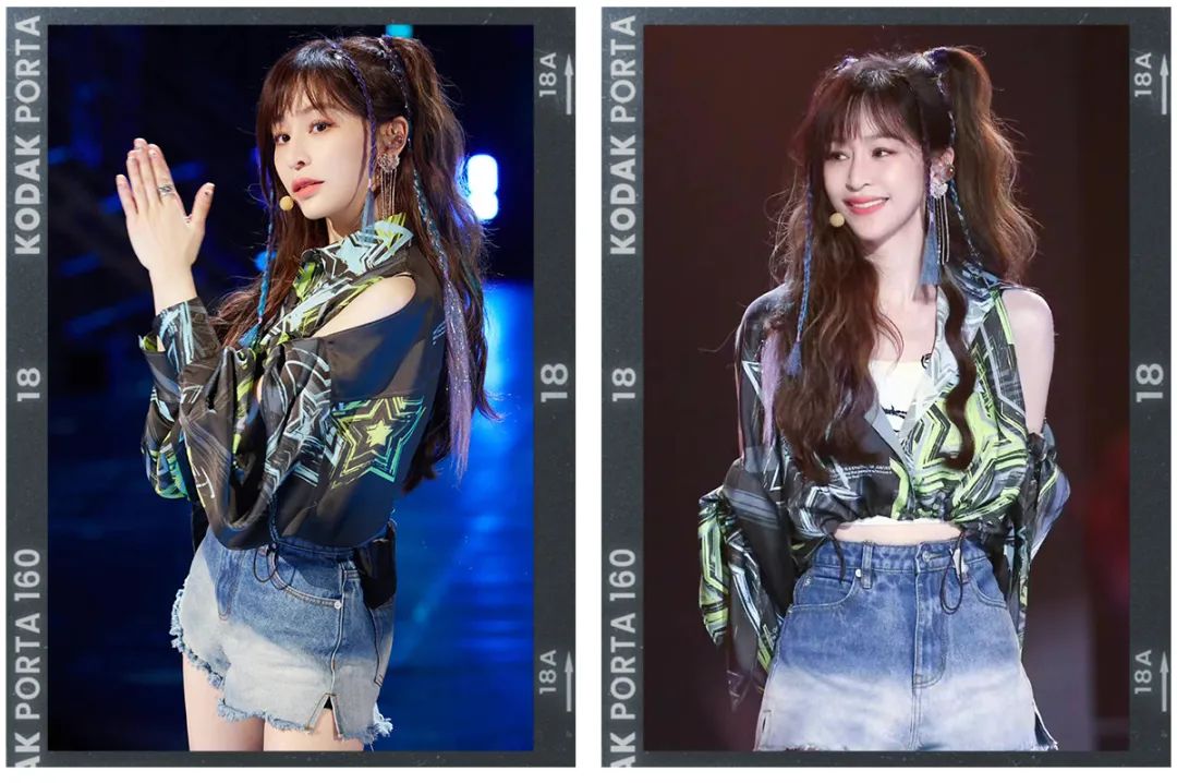 赵露思这刘海是怎么剪的,赵露思新发型齐刘海