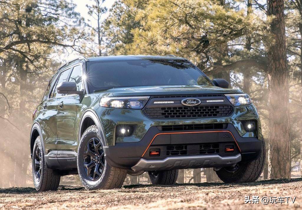 最强越野探险者！硬派造型+AT轮胎+四驱剑指坦克500？