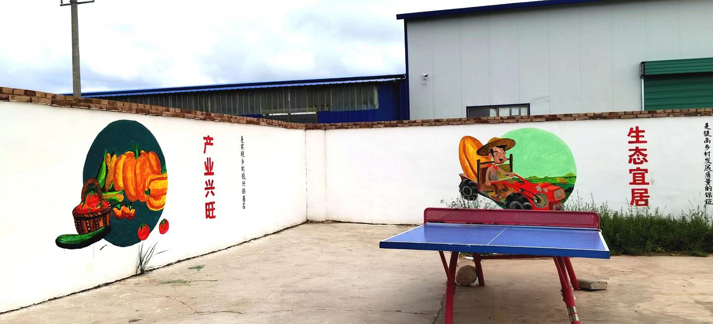 美丽乡村助推乡村振兴墙画,村级乡村振兴墙绘图