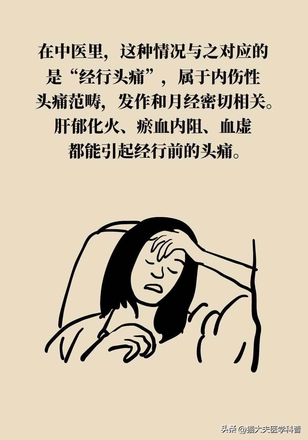 月经前头痛恶心呕吐是怎么回事,经期前头痛欲裂缓解穴位