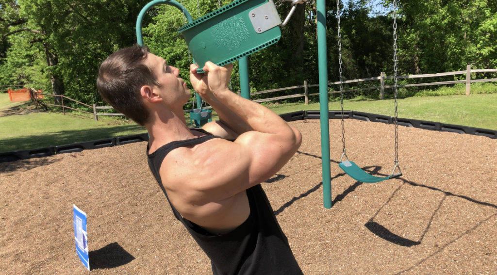 在公园怎么做力量训练,健身秋千教程