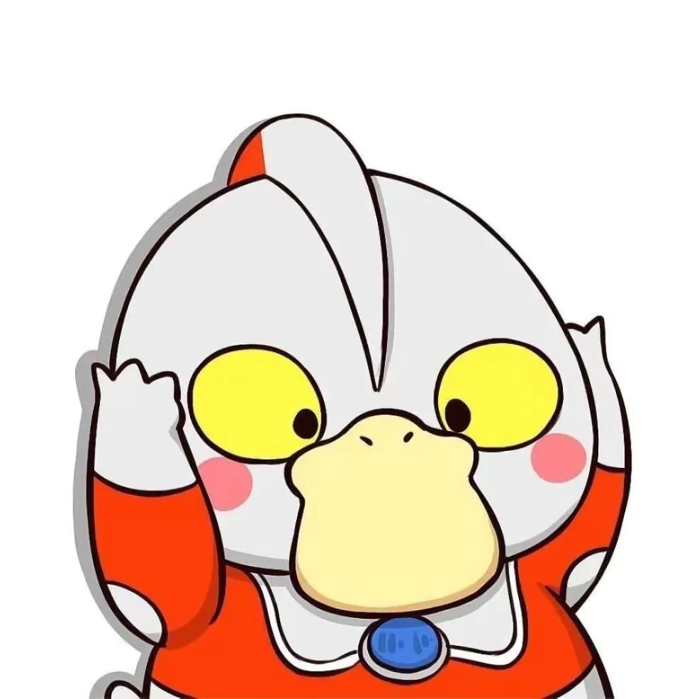 可爱可达鸭头像大全,各种可达鸭头像