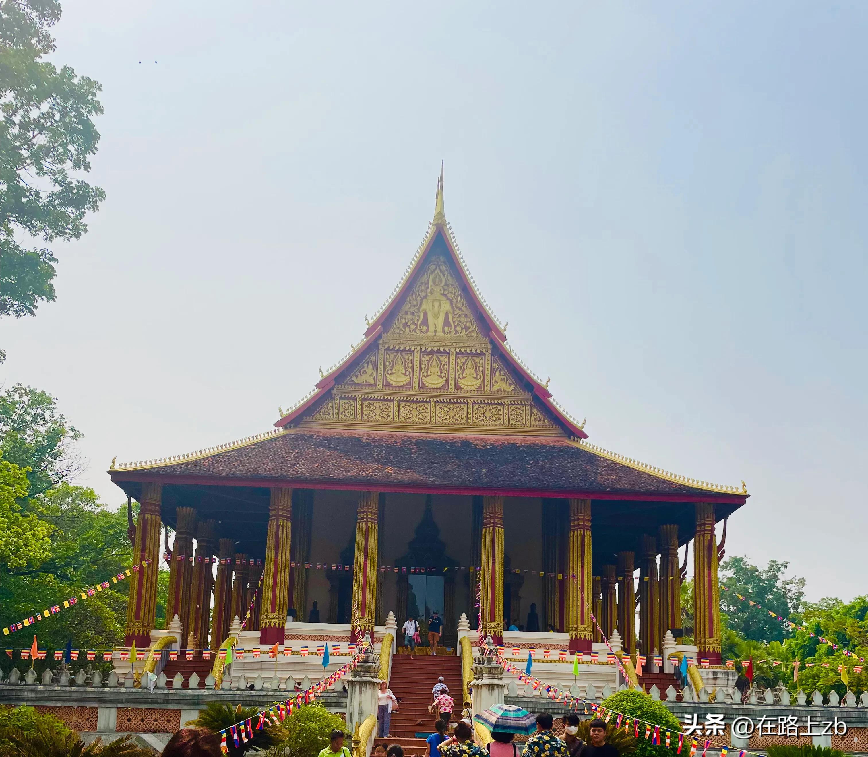 老挝万象塔銮湖,怎么去老挝万象